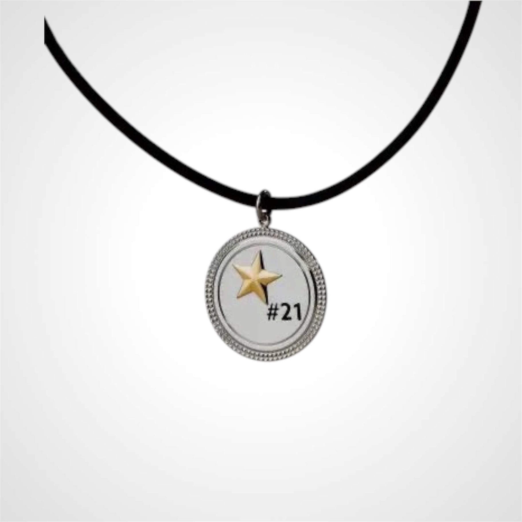 Börje Salming Halsband Läder Produktbild
