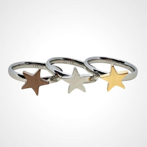 Triple Star Mix- Ring