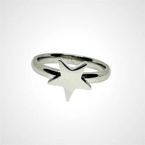Triple Star Steel- Ring 