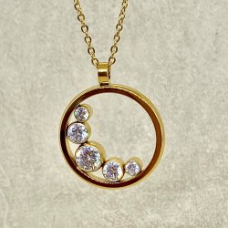 In The Gold Circle- Halsband