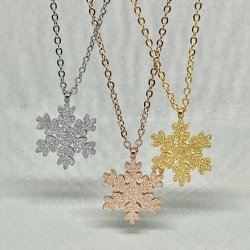 Snowflake Midi Sparkling- Halsband 