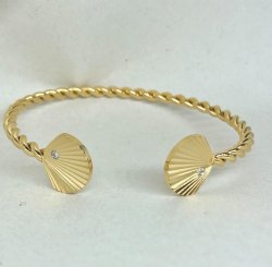 Summer Shell Gold- Armband