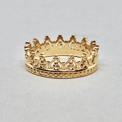 Queen Of Everything Gold- ring