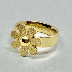 Spring Flower Gold- ring