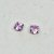 Girls Dot Of Pink 3mm- Örhänge