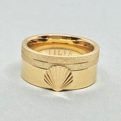 Summer Shell Gold- ring